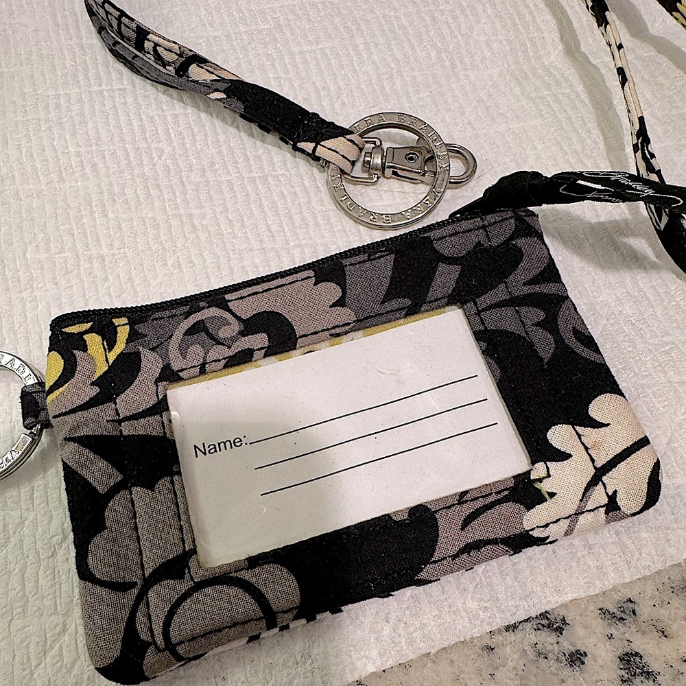 Vera Bradley Baroque Lanyard & ZIP Case
